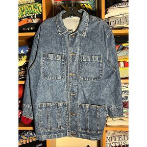 Vintage 90s Zena Men’s Chore Barn Denim Jacket
